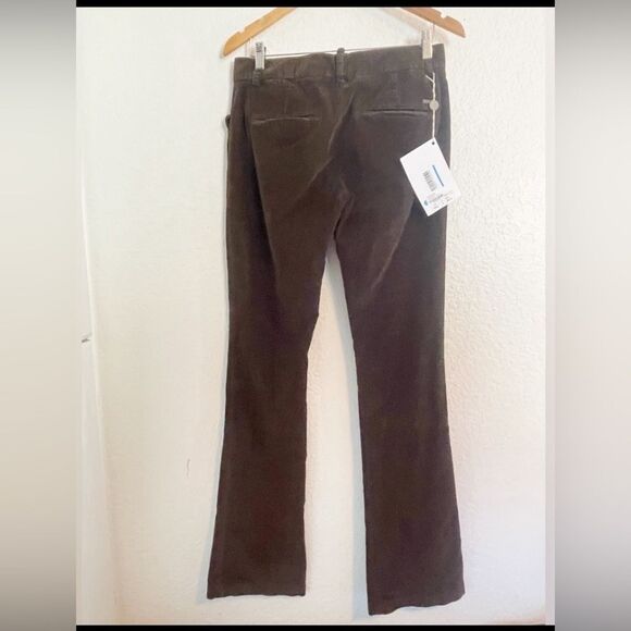 Dsquared2 Women’s trousers in cocoa brown corduroy distressed pants NWT. 40 - Picture 2 of 11